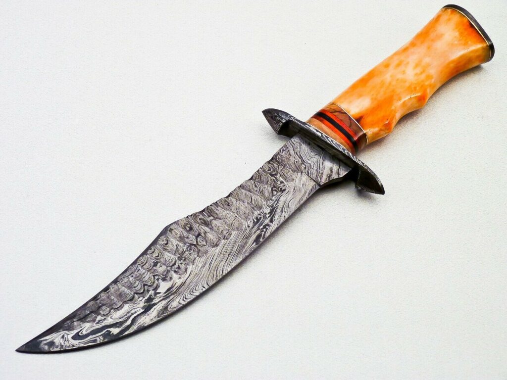 Custom Handmade Hunting Bowie Knife