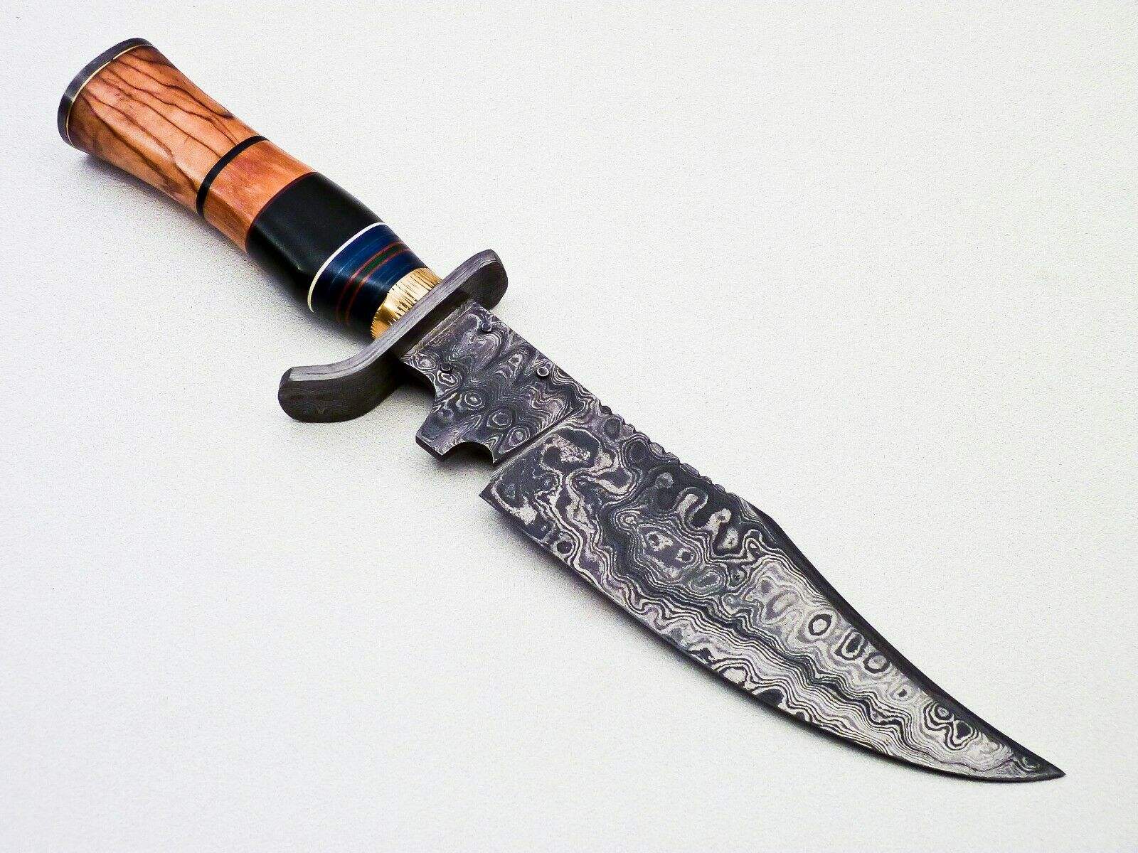DIY Damascus Bowie Knife