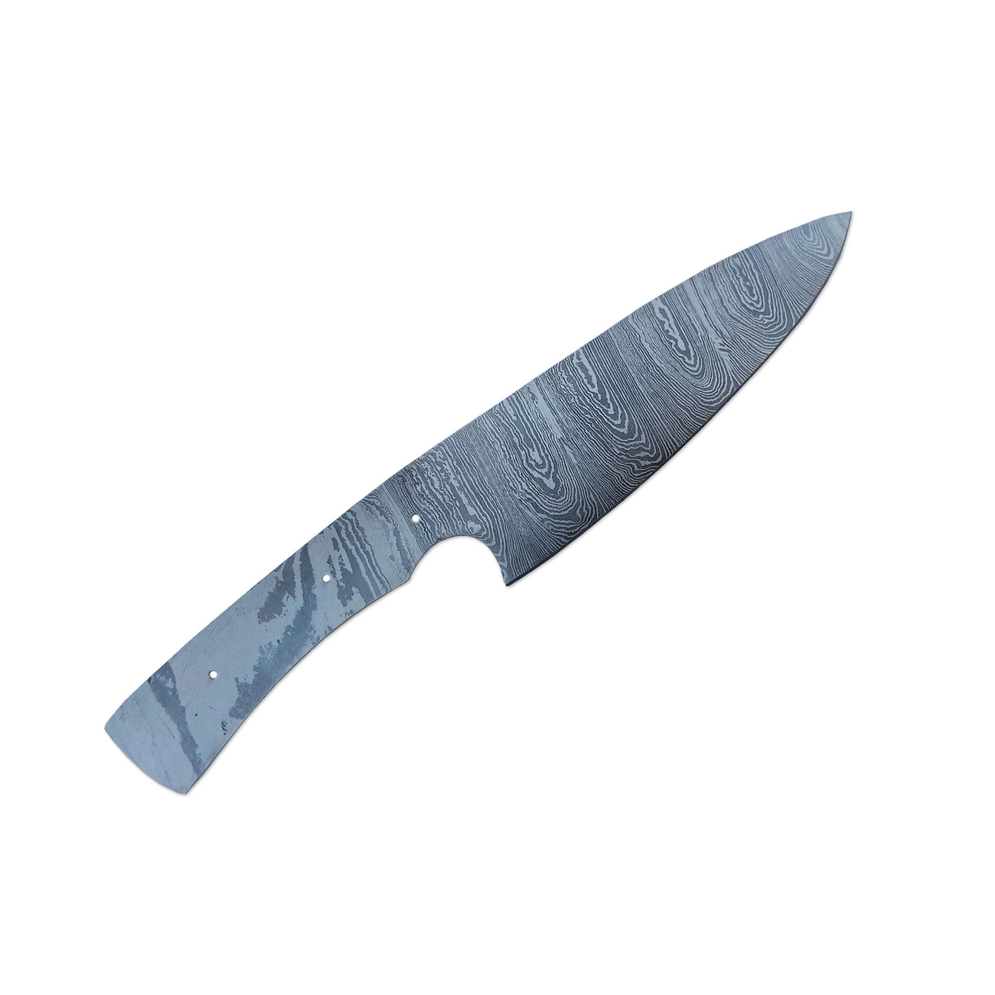 Damascus Chef Knife Blank