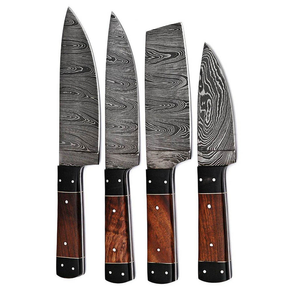 Damascus Chef Knife Set