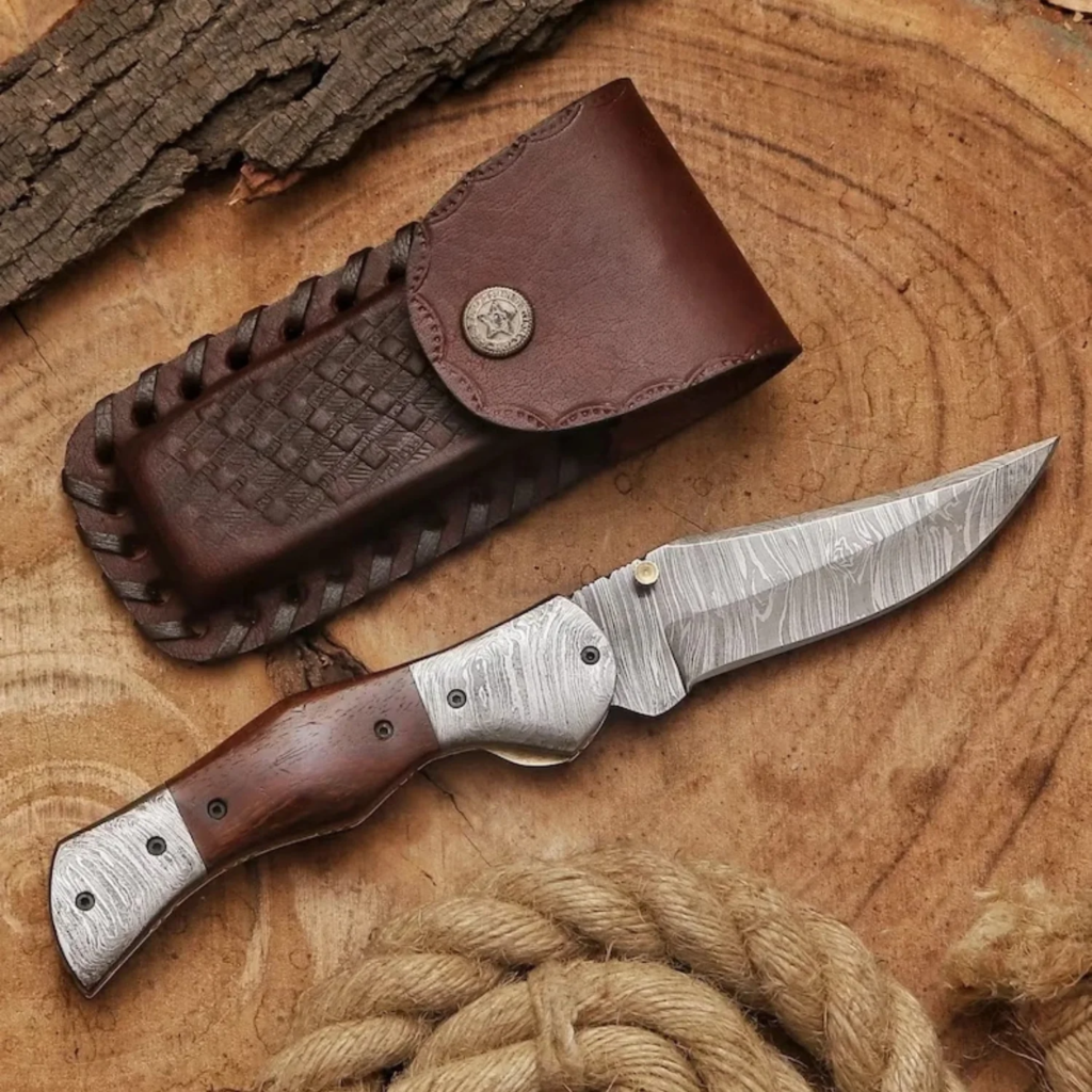 Turquoise Camping Knife