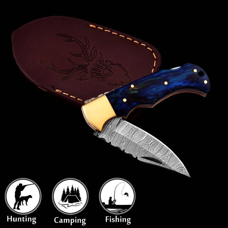 Pakka Wood Hunting Knife