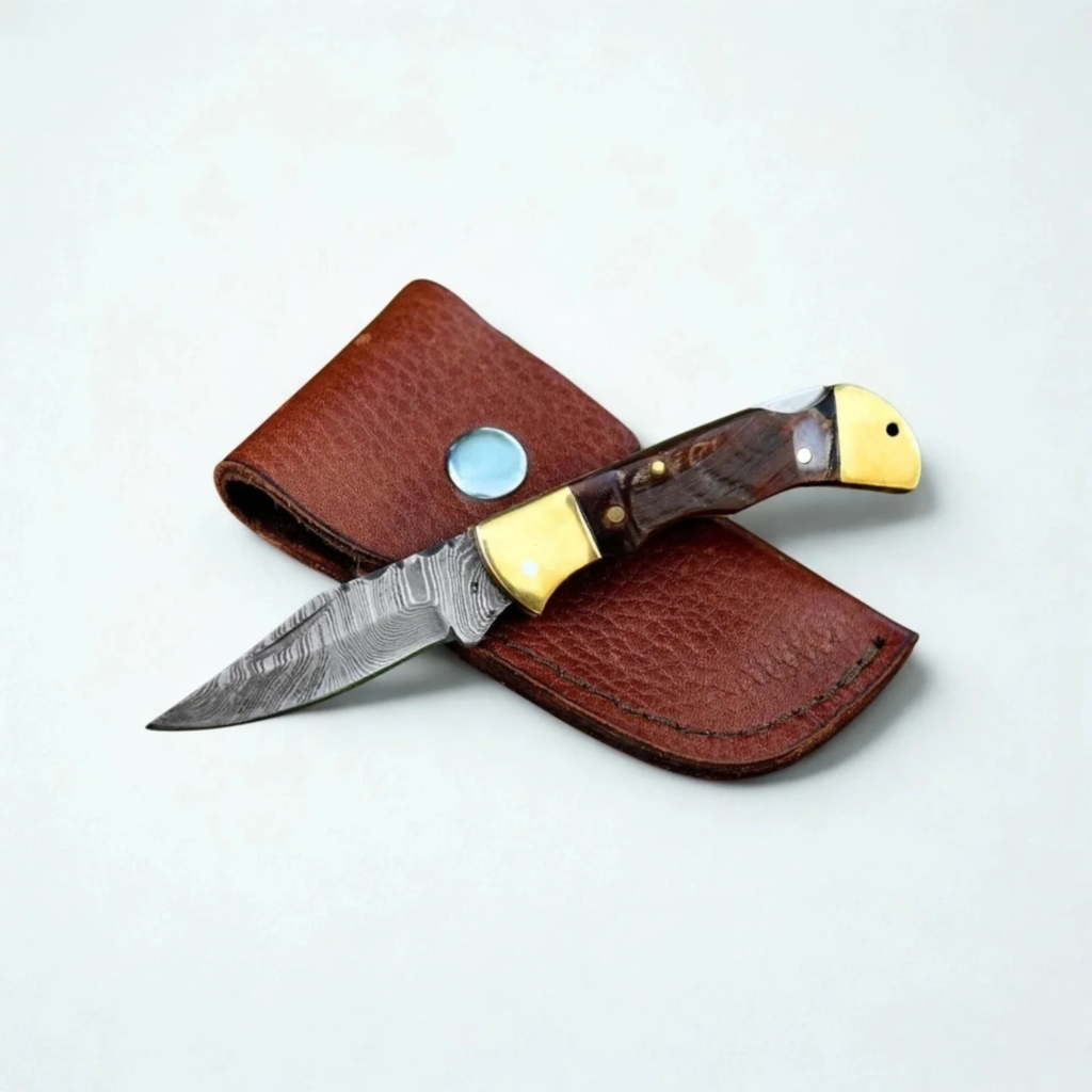 Damascus Gift Box Knife