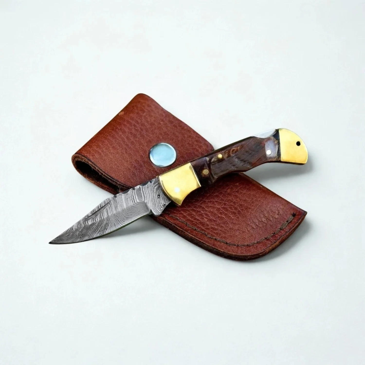 Damascus Gift Box Knife