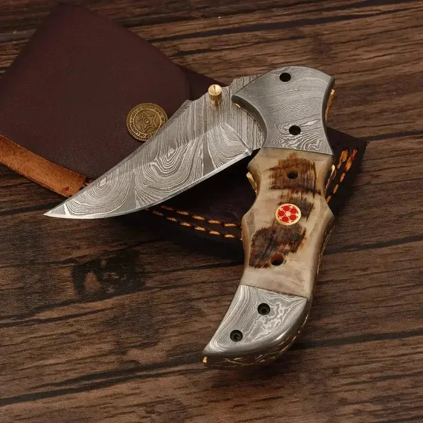 Bone Handle Camping Knife