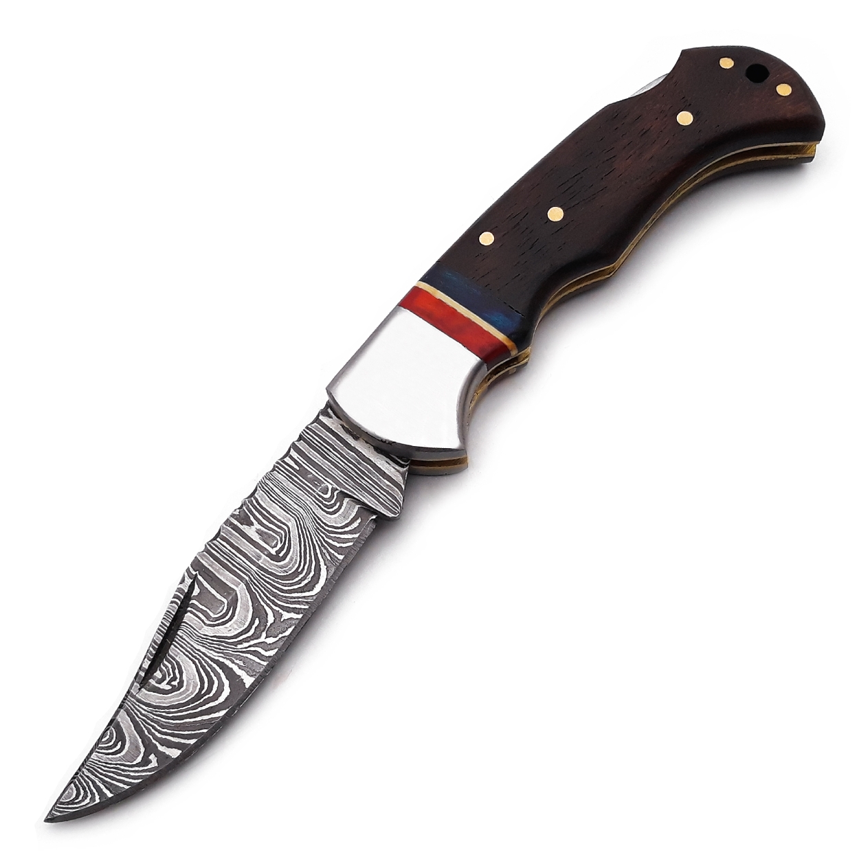 Damascus Folding Knives