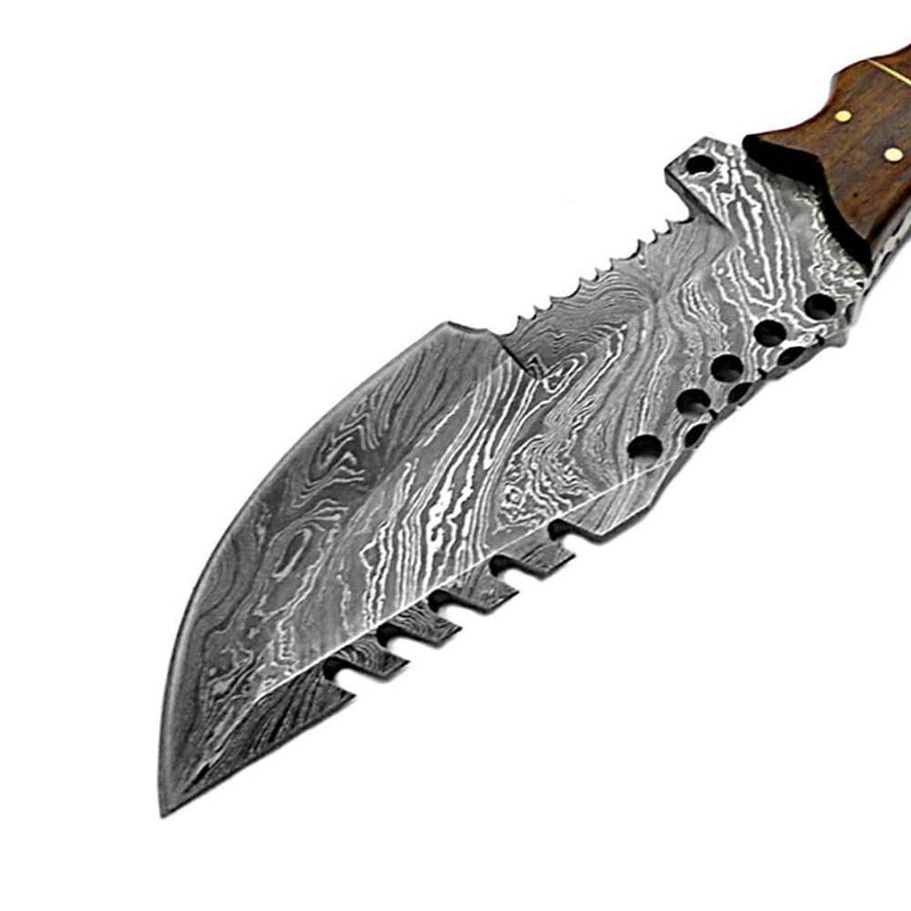 Damascus Steel Tracker Knives